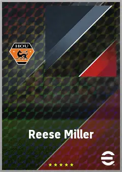 Reese Miller eFootball 2026 player card, 64 OVR LB