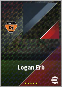 Logan Erb eFootball 2026 player card, 65 OVR GK