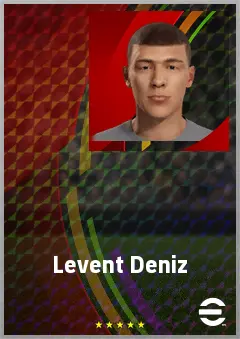 Levent Deniz eFootball 2026 player card, 59 OVR CB