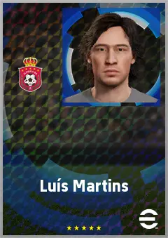 Luís Martins eFootball 2026 player card, 60 OVR RB