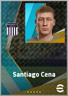 Santiago Cena eFootball 2026 player card, 64 OVR CB