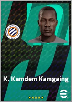K. Kamdem Kamgaing eFootball 2026 player card, 61 OVR GK