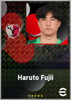 Fujii Haruto eFootball 2026 player card, 60 OVR GK