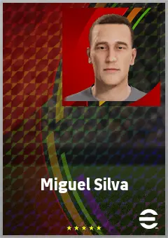 Miguel Silva eFootball 2026 player card, 69 OVR GK