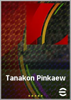 Tanakon Pinkaew eFootball 2026 player card, 60 OVR CMF