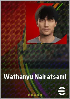 Wathanyu Nairatsami eFootball 2026 player card, 60 OVR LB
