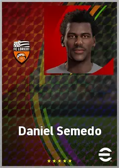 Daniel Semedo eFootball 2026 player card, 59 OVR AMF