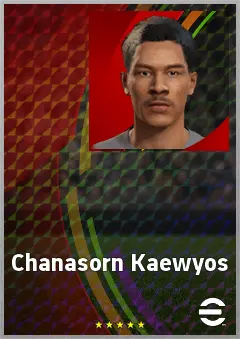 Chanasorn Kaewyos eFootball 2026 player card, 62 OVR GK