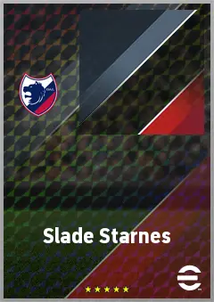 Slade Starnes eFootball 2026 player card, 65 OVR CB