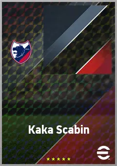 Kaka Scabin eFootball 2026 player card, 62 OVR CB