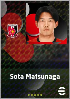 Matsunaga Sota eFootball 2026 player card, 60 OVR SS