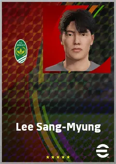 Lee Sang-Myung eFootball 2026 player card, 64 OVR RB