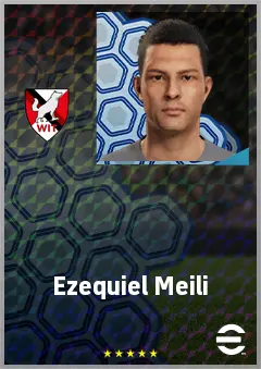 Ezequiel Meili eFootball 2026 player card, 60 OVR CB