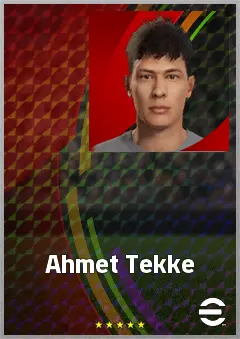 Ahmet Tekke eFootball 2026 player card, 60 OVR CB