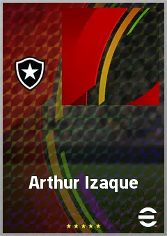 Arthur Izaque eFootball 2026 player card, 63 OVR CF