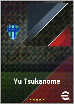 Tsukanome Yu eFootball 2026 player card, 64 OVR CF