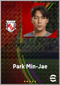 Park Min-Jae eFootball 2026 player card, 60 OVR CF