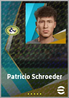 Patricio Schroeder eFootball 2026 player card, 64 OVR GK