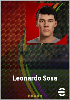 Leonardo Sosa eFootball 2026 player card, 64 OVR GK