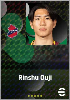 Ouji Rinshu eFootball 2026 player card, 61 OVR RMF