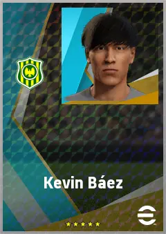 Kevin Báez eFootball 2026 player card, 63 OVR GK