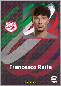 Francesco Reita eFootball 2026 player card, 63 OVR SS