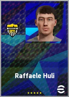 Raffaele Huli eFootball 2026 player card, 64 OVR GK