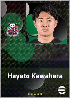 Kawahara Hayato eFootball 2026 player card, 59 OVR CB