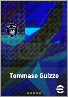 Tommaso Guizzo eFootball 2026 player card, 62 OVR GK
