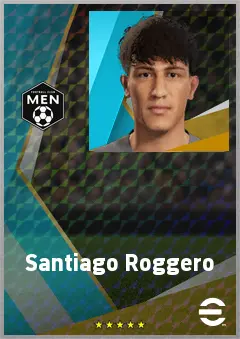 Santiago Roggero eFootball 2026 player card, 62 OVR GK