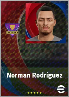 Norman Rodríguez eFootball 2026 player card, 68 OVR CB