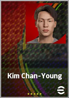 Kim Chan-Young eFootball 2026 player card, 59 OVR GK