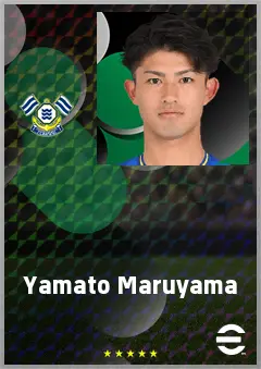 Maruyama Yamato eFootball 2026 player card, 61 OVR CB