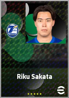 Sakata Riku eFootball 2026 player card, 60 OVR CB
