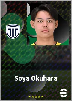 Okuhara Soya eFootball 2026 player card, 60 OVR GK