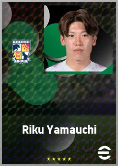 Yamauchi Riku eFootball 2026 player card, 63 OVR CMF