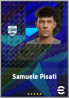 Samuele Pisati eFootball 2026 player card, 63 OVR SS