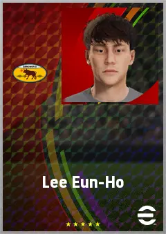 Lee Eun-Ho eFootball 2026 player card, 59 OVR CF