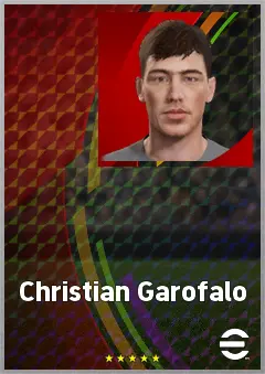 Christian Garofalo eFootball 2026 player card, 65 OVR CB