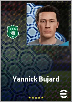 Yannick Bujard eFootball 2026 player card, 62 OVR GK