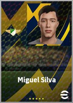 Miguel Silva eFootball 2026 player card, 60 OVR DMF