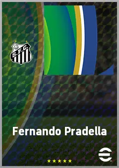 Fernando Pradella eFootball 2026 player card, 63 OVR CF
