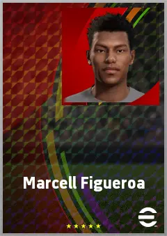 Marcell Figueroa eFootball 2026 player card, 59 OVR CB