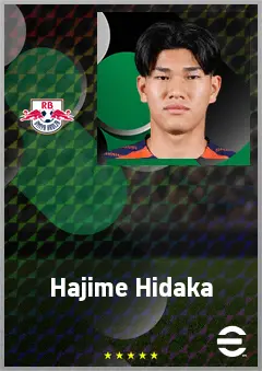 Hidaka Hajime eFootball 2026 player card, 59 OVR AMF