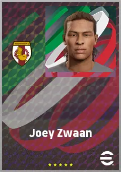Joey Zwaan eFootball 2026 player card, 59 OVR GK