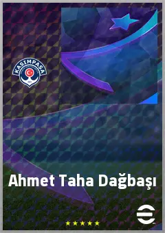 Ahmet Taha Dağbaşı eFootball 2026 player card, 62 OVR CB