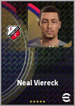 Neal Viereck eFootball 2026 player card, 66 OVR CB