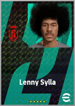 Lenny Sylla eFootball 2026 player card, 62 OVR CF