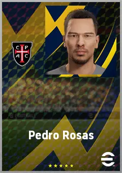 Pedro Rosas eFootball 2026 player card, 68 OVR LB