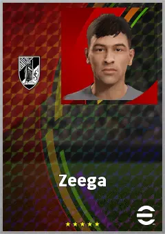 Zeega eFootball 2026 player card, 63 OVR AMF